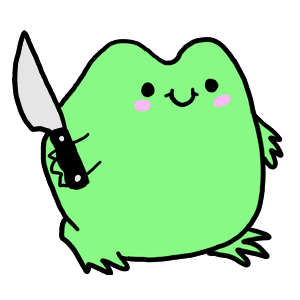 sheer-art-attack: I made this emoji to use with discord while drawing another batch of frogs, postin
