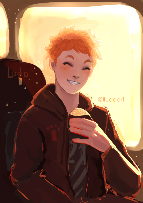 sunshine hinata based on @lavendori fic 