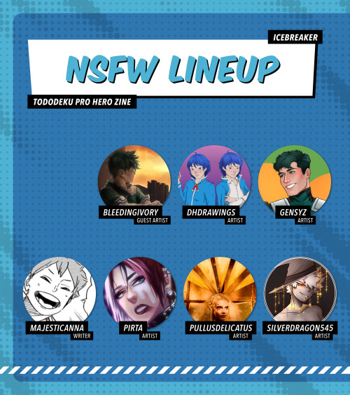 tddkproherozine:  Ready to meet the IceBreaker contributors? We’re so excited to announce the 