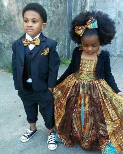 luvyourmane:  King + Queen 👑  Please Tag Source 💜  .. . . . . #luvyourmane #MelaninIsMagic #chocolatebabies #melanin #blackgirls #melaninbabies #naturalhair