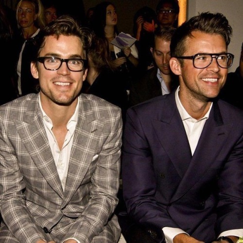 Dapper Glasses #NoTieFriday #freefriday @bradgoreski @mattbomer •••#MensFashion #MensWear #MensStyle