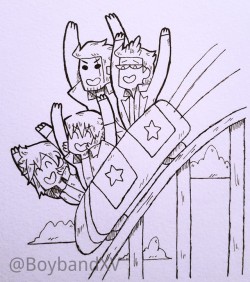 boyband-adventure-xv:  Rollercoaster Ride!