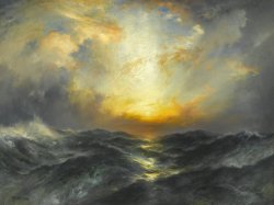 irakalan:  SEASCAPEArtist THOMAS MORAN (February