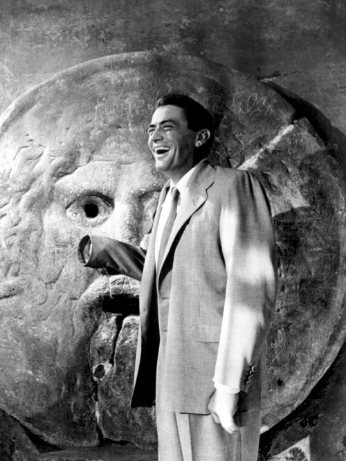 mattybing1025:Gregory Peck photographed shortly after he finished the infamous scene in Roman Holi