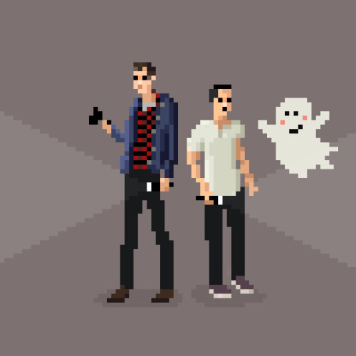 Pixel Art @buzzfeedunsolved Animation Made Into Static Frames - No 1#ghoulboys #bfu #buzzfeedunsovle