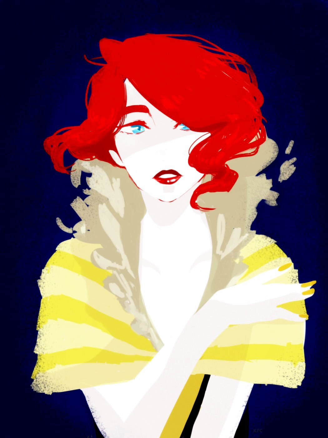 puerilis-carmen:  I felt like making some Transistor fanart because Red is so goddamn