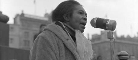 yurig:The bourgeoisie is fearful of the militancy of the Negro woman, and for good reason. The capit