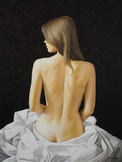 artbeautypaintings:  Sitting nude - Horacio Cardozo 