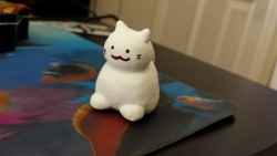 mint-the-mini:  I made a marsh mallow cat