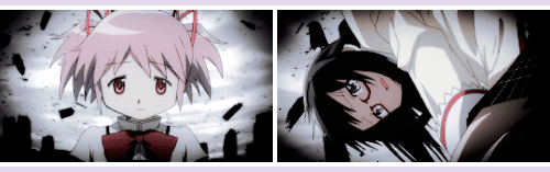 larimii:♡ 20 Female Character Days by: hanakumamii ♡ Day 17 ϟ Favorite Female FriendshipHomura and M