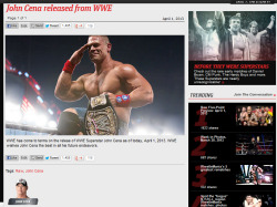 I believed this for like a second&hellip;until I realized its April 1st! All you Cena haters must be mad! XD