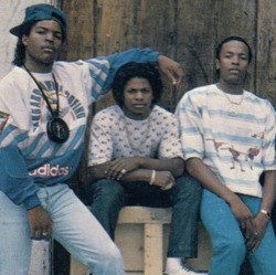 resurrectinghiphop:  Ice Cube, Eazy-E and