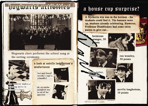 nevillles:  hogwarts yearbooksÂ | year one