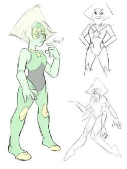 m00ta:  little green dorito doodles 