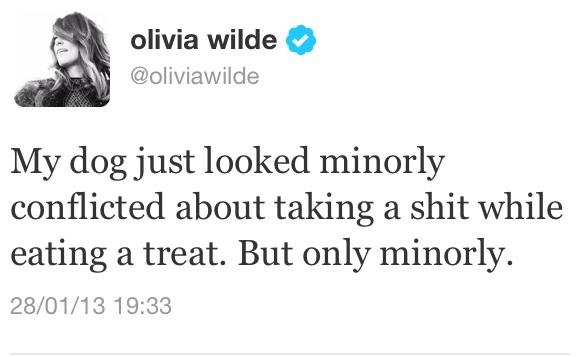 agentlehobbit:  Ladies and gentlemen… I present to you: Olivia Wilde 