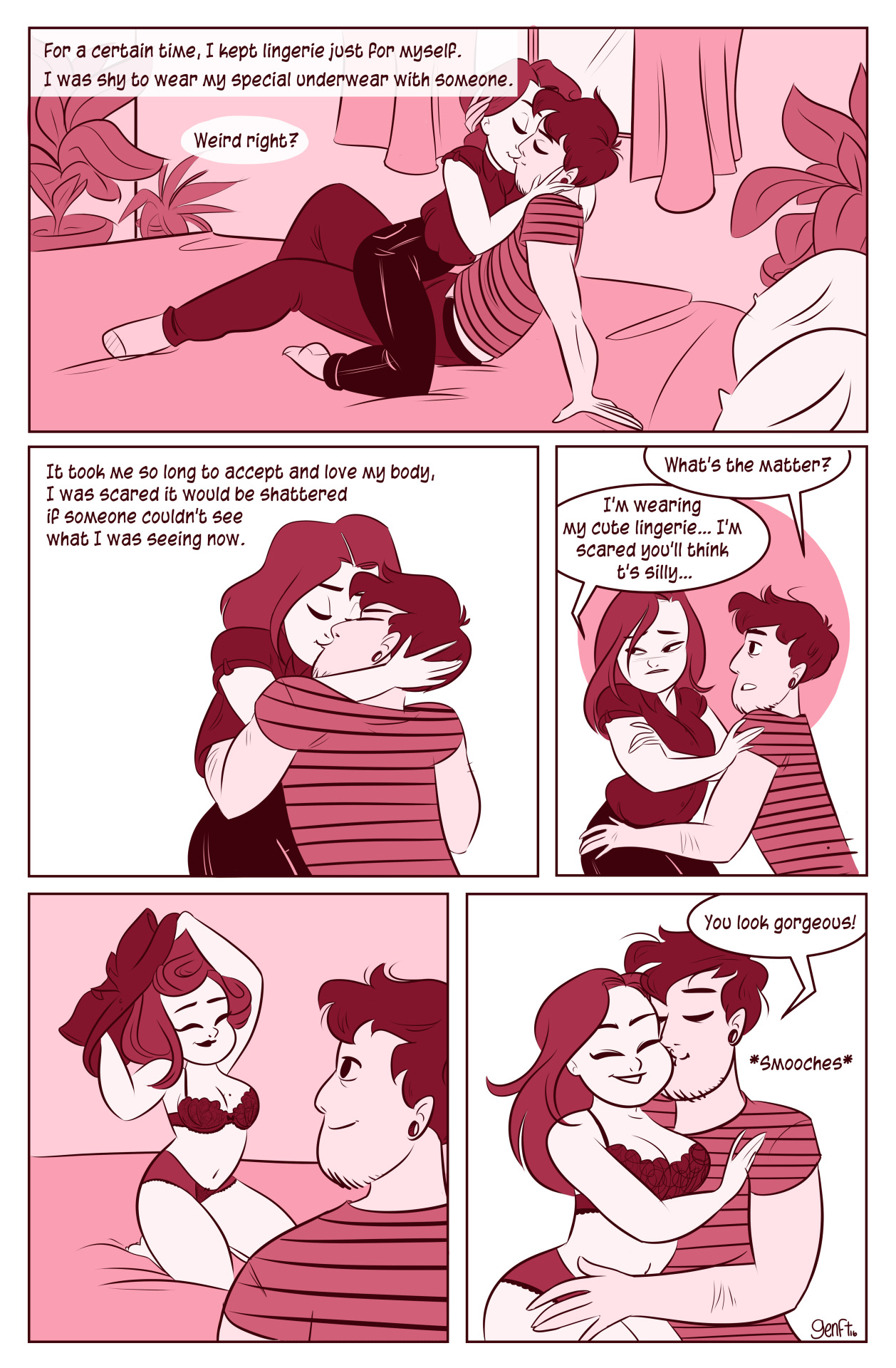 genevieve-ft: A guest comic about lingerie I did for Oh Joy Sex Toy (http://www.ohjoysextoy.com/)