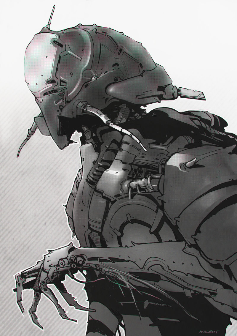elayesildogan:  Bot_813 by   Mark Kent   