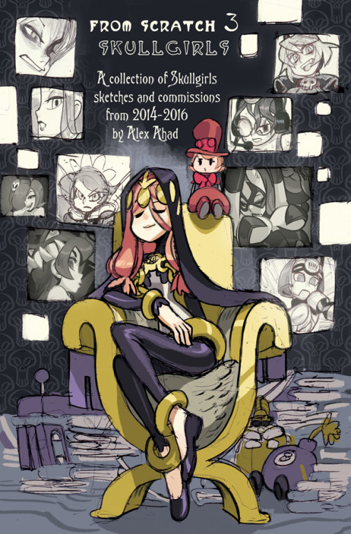 o-8:The From Scratch 3: Skullgirls book is now ON SALE at the Gallery Nucleus store! @gallerynucleus