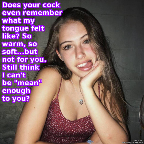 Chastity Captions