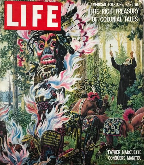 Historical and folk horrors of colonial America through the lens of Life magazine January 1960. #ame
