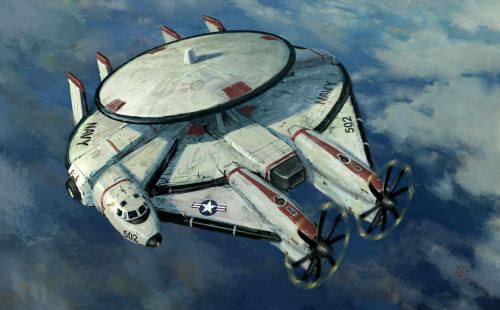 dieselpunkflimflam:Star Wars aviation mash-ups: B-29 Superfortress TIE fighter and Millennium Hurric