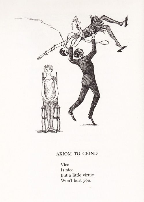  A compilation of Edward Gorey and his rather porn pictures