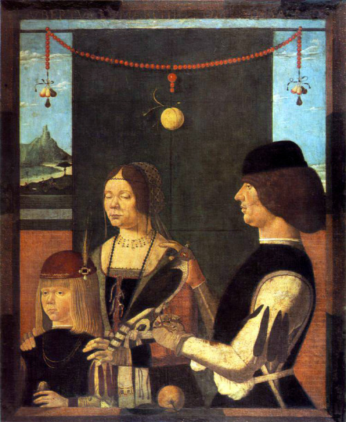 Family of Uberto de&rsquo; Sacrati by Baldassare Estense, 1480s