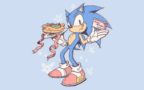 sonicjpeg: ☆Happy 25th anniversary Sonic the hedgehog!☆