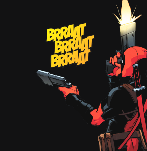 takupaku-archive-deactivated201:  "I understand you're paranoid. You think enemies are everywhere. I am so into that." Deadpool Annual #2 