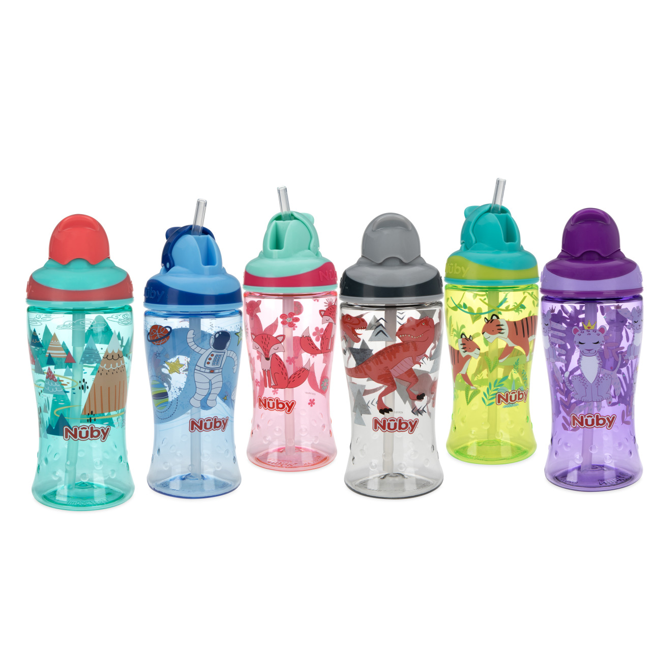 Thirsty Kids BOOST Flex Straw Water Bottle