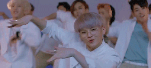 kookhao:Woozi in every music video! 