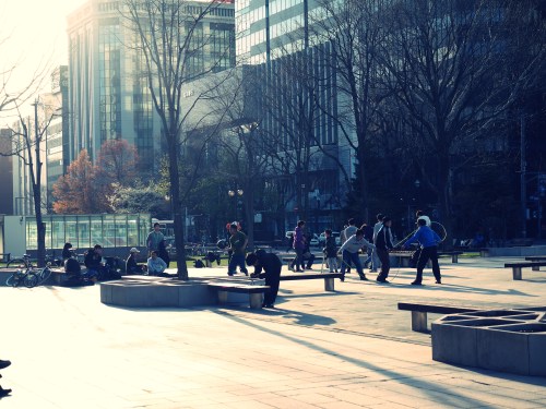 sapporosanporo:  大通公園odori park in sapporo