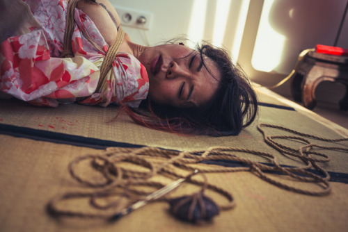 Porn strictly-dirtyvonp:Kinbaku… Extreme session photos