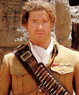 yocalio:Rick O’Connell + Military uniform, The Mummy (1999) Dir. Stephen Sommers