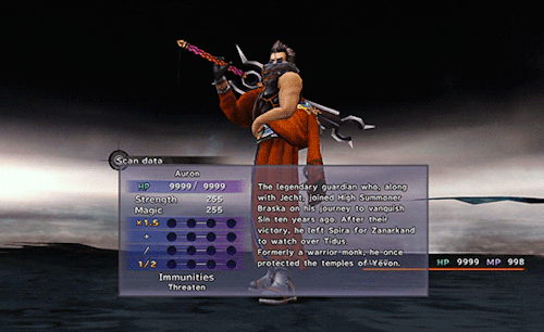 cactuarqueen: Final Fantasy X + character scans