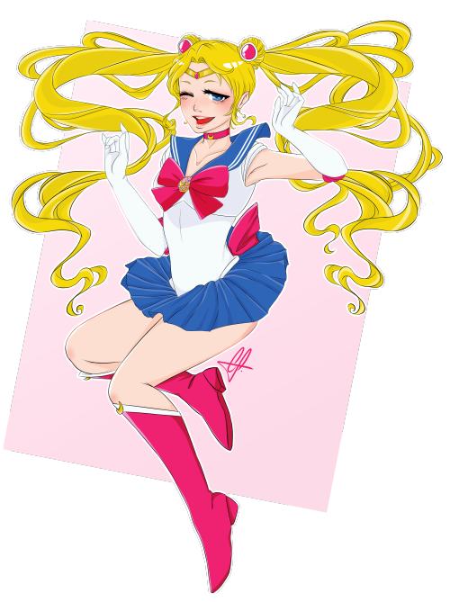 [ COMMISSION ] ∟ Sailor Moon ( for @ValentineReina - from Instagram​​ )