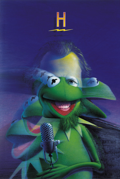 jimhenson-themuppetmaster: Kermit/Jim - One Entity, Artwork by smollin.com