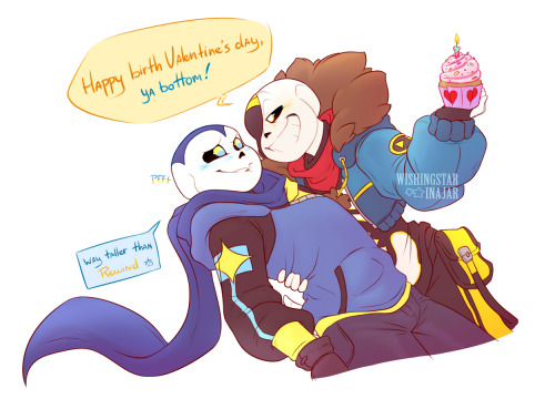 wishingstarinajar: Cosmic’s birthday is on Valentine’s Day. It was also a crackship them