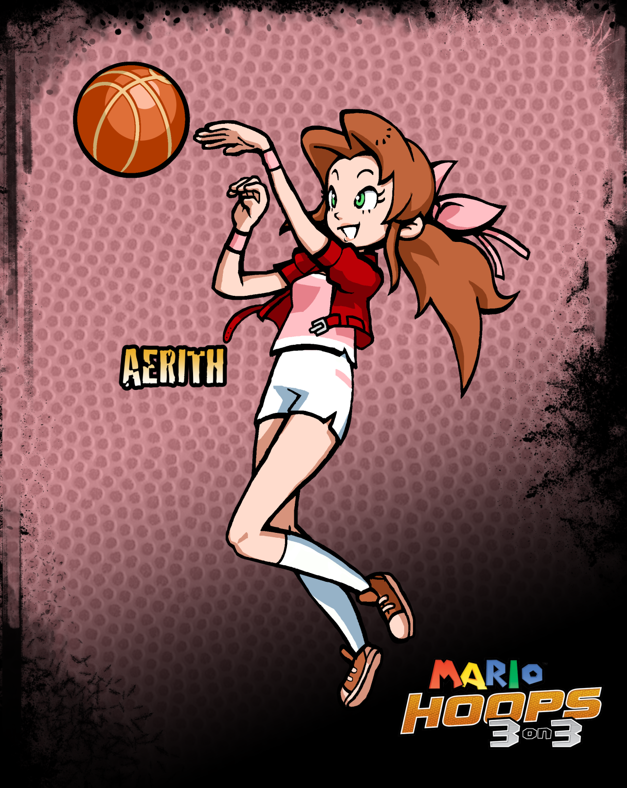 Schwer Penetration Flackern Mario Slam Basketball Characters Sich 