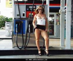 Pump your gas naked