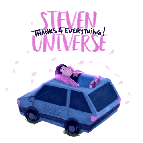 kitsumahou:From now on our paths may diverge, eventually we will move on and follow new and exciting roads, but no matter what we will always be a family. Thanks for everything, Steven Universe,    Steven Universe fandom and SU Crew. It was a long but