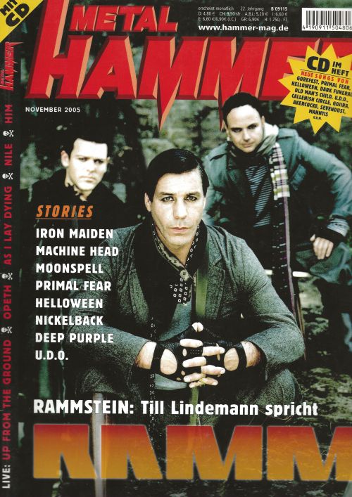 herrlindemann:METAL HAMMER - November 2005 This one was a long translation work but it was worth eve