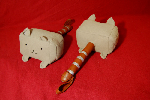 a-twins:  Mew-mew-mjolnir kittens!You can adopt one of them, if you like. We ship worldwide :3Soon at our etsy store: https://www.etsy.com/ru/shop/TwinsGeekShop 