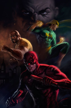 youngjusticer:  The assembling of the Defenders