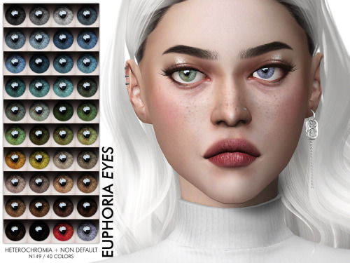 pralinesims: Heterochromia eye collection of some of my former eyes, they are all available as non-d