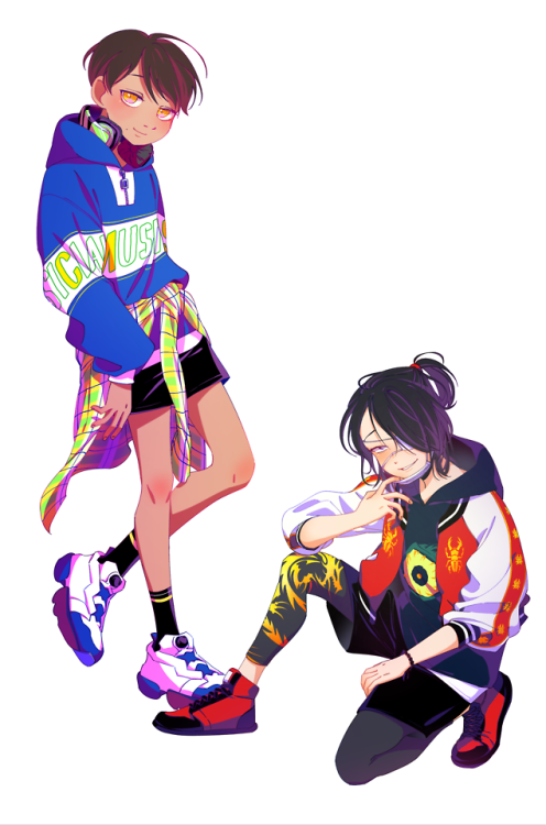 chyapop:  a painting of Goods sold at an event in Japan :D!