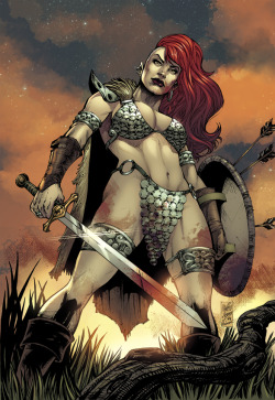 redsonjagallery:  Red Sonja Colors by MARCIOABREU7 