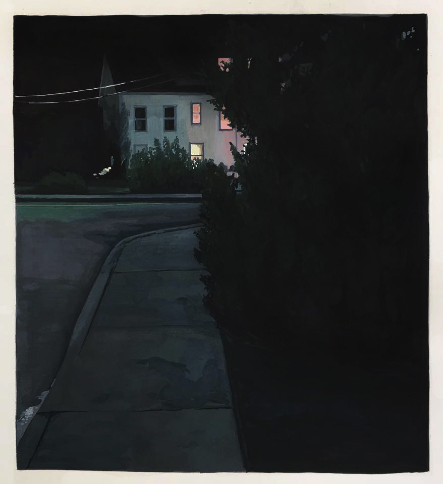 supersonicart:  Christopher Burk, Paintings. Gorgeous, mystery filled “nocturnes”