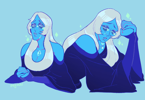 pegushi:  Sad blue rock