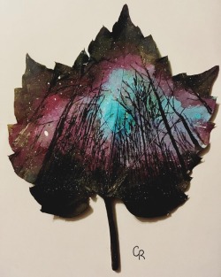 sosuperawesome: Painted Leaves by Craig Rosner